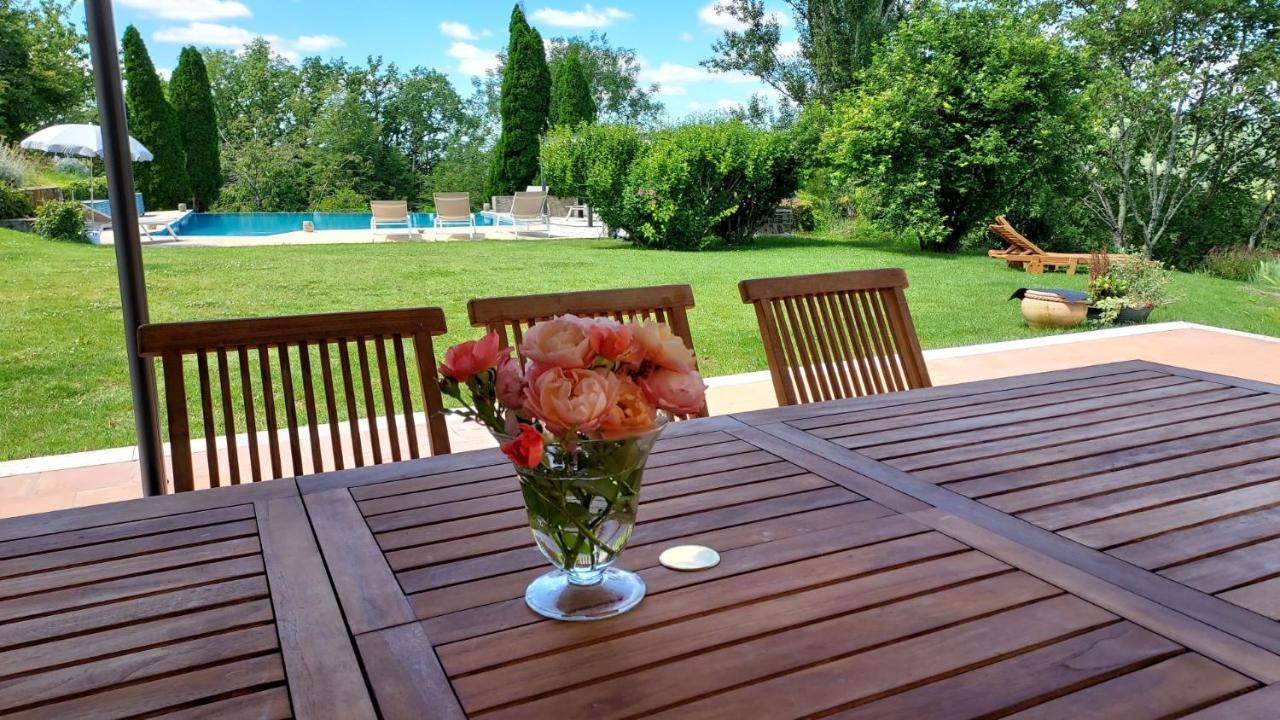 Отель Manoir Le Moulinal47 - Vue Panoramique Курбиак Экстерьер фото