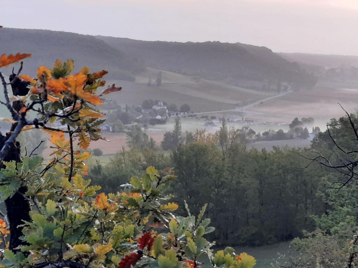 Отель Manoir Le Moulinal47 - Vue Panoramique Курбиак Экстерьер фото