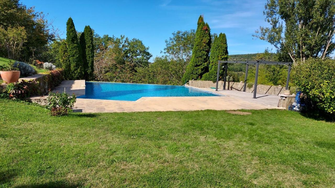 Отель Manoir Le Moulinal47 - Vue Panoramique Курбиак Экстерьер фото